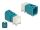 DELOCK Mini FAKRA Z Stecker quad gewinkelt B-Typ PCB