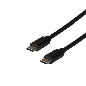 EFB Elektronik EBUSBC-USB20CK.1 USB Kabel USB 2.0 1 m USB C 0,48 Gbit/s Schwarz