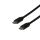 EFB Elektronik EBUSBC-USB20CK.1 USB Kabel USB 2.0 1 m USB C 0,48 Gbit/s Schwarz