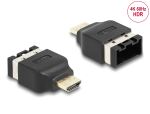 DeLOCK HDMI Automotive Adapter HDMI-E Buchse zu HDMI-A...