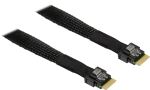 Inter-Tech SFF-8654 4i 0,7 m 24 Gbit/s Schwarz