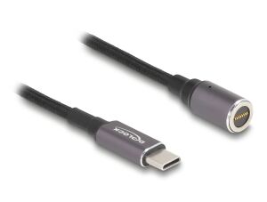 DELOCK Notebook Ladekabel USB Type-C St.8 Pin Konnektor 1,8m