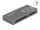 DeLOCK USB Type-C Card Reader für CFast und SD Speicherkarten + USB Hub mit Typ-A und USB Type-C Port