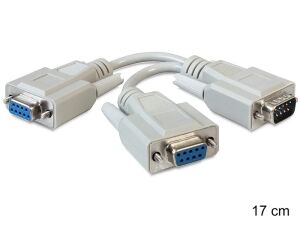 DeLOCK 65403 Serien-Kabel Beige 0,17 m DB-9