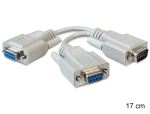 DeLOCK 65403 Serien-Kabel Beige 0,17 m DB-9