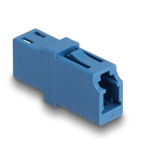 DELOCK LWL Kupplung LC Simplex Buzu LC Simplex Bu UPC blau