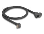 DELOCK USB-Kab.3.1 Gen2 KeyA St -> USB3.1-C-Bu z.Einbau 4