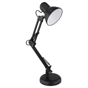 RealPower 463604 Tischleuchte E27 40 W LED Schwarz