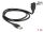 DELOCK USB Verl.A -> A St/Bu 1.00m ShapeCable sw
