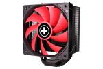 Xilence M704 Prozessor Kühler 12 cm Schwarz, Rot