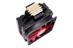 Xilence M704 Prozessor Kühler 12 cm Schwarz, Rot