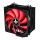 Xilence M704 Prozessor Kühler 12 cm Schwarz, Rot