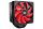 Xilence M704 Prozessor Kühler 12 cm Schwarz, Rot