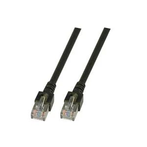 EFB Elektronik Cat5e, 2m Netzwerkkabel Schwarz SF/UTP (S-FTP)