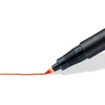 Staedtler Lumocolor 318 WP4 Permanent-Marker Feine Spitze Schwarz, Blau, Grün, Rot 4 Stück(e)