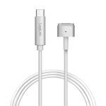 LogiLink USB-C zu Apple MagSafe 2 Ladekabel, silber