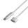 LogiLink USB-C zu Apple MagSafe 2 Ladekabel, silber
