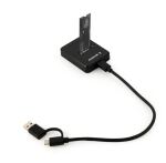 Gembird DD-U3M2 Speicherlaufwerk-Docking-Station USB 3.2 Gen 1 (3.1 Gen 1) Type-C Schwarz