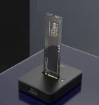 Gembird DD-U3M2 Speicherlaufwerk-Docking-Station USB 3.2 Gen 1 (3.1 Gen 1) Type-C Schwarz