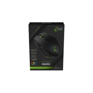 MediaRange MRGS203 Maus Gaming rechts USB Typ-A Optisch 5000 DPI