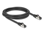 DELOCK RJ45 Netzwerkkabel Cat.8.1 S/FTP 2m-40Gbps schwarz