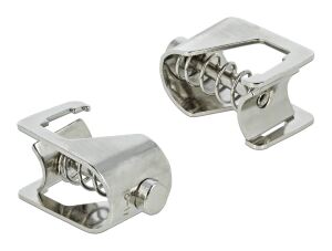 DeLOCK Schirmklemme für Sammelschiene - Kabeldurchmesser 10 - 17 mm