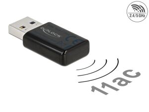 DELOCK USB3.0 Dualband WLAN Micro Stick 867 + 300 Mbps