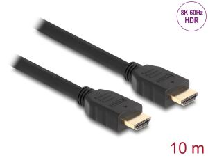 DELOCK High Speed HDMI Kabel 48 Gbps 8K 60 Hz schwarz 10 m