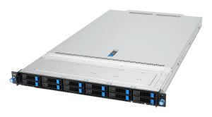ASUS RS700A-E13-RS12U LGA 6096P Rack (1U) Schwarz, Silber