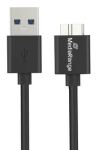 MediaRange USB-A auf Micro-B USB 3.0 Daten- und...