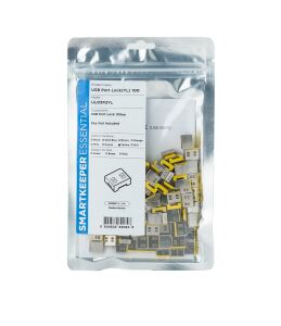 Smartkeeper UL03P2YL Schnittstellenblockierung USB Typ-A Gelb 1 Stück(e)