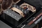Noctua NH-D12L Computerkühlsystem Prozessor Luftkühlung Aluminium, Beige, Braun