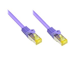 Alcasa 5m Cat7 RJ-45 Netzwerkkabel Violett S/FTP (S-STP)