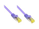 Alcasa 5m Cat7 RJ-45 Netzwerkkabel Violett S/FTP (S-STP)