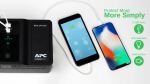 APC Back-UPS BE850G2-GR - USV 8x Schuko, 850VA, 2 USB-Ladegeräte, 1 USB-Datenanschluss