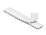 DeLOCK Strapazierfähiges Klettband mit Haft- und Flauschband L 10 m x B 20 mm weiß