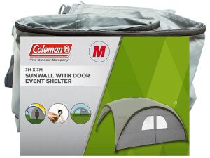 COLEMAN Pavillon Event Shelter Pro M (3M) Sunwall m. Tür