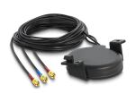 DeLOCK LTE MIMO GNSS Antenne 3 x SMA Stecker RG-174 3 m...