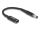 DeLOCK Adapterkabel für Notebook Ladekabel USB Type-C Buchse zu 5,5 x 2,1 mm Stecker 15 cm