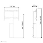 Neomounts PLASMA-W2250SILVER TV-Bodenständer 42-100" - Wand - motorisiert