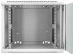 Intellinet 19" Wandverteiler, 9 HE, 500 (H) x 600 (B) x 450 (T) mm, vollständig montiert, grau
