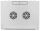 Intellinet 19" Wandverteiler, 9 HE, 500 (H) x 600 (B) x 450 (T) mm, vollständig montiert, grau