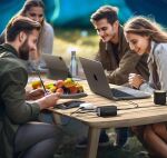 Conceptronic 6-Port 200W GaN USB-PD 3.1-Ladegerät mit USB-C-Ladekabel, USB-C x 4, USB-A x 2, QC 3.0, PD 3.1