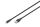 Digitus Lightning Silikon Anschlusskabel, USB-A - Lightning 0,5m, schwarz