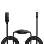 Lindy 43156 USB Kabel USB 3.2 Gen 1 (3.1 Gen 1) 10 m USB A 5 Gbit/s Schwarz