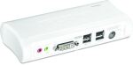 Trendnet TK-204UK Tastatur/Video/Maus (KVM)-Switch