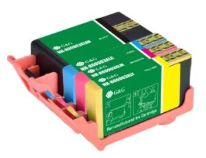 G&G NH-R00903XLBKCMY-B1-Reman-Eu Druckerpatrone 4 Stück(e) Kompatibel Schwarz, Cyan, Magenta, Gelb