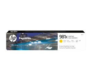 HP 981X Gelb Original PageWide Druckerpatrone mit hoher Reichweite