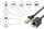Alcasa 8070VR-005S Netzwerkkabel Schwarz 0,5 m Cat7 S/FTP (S-STP)