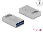 DELOCK USB 3.2 Gen 1 Speicherstick 16 GB - Metallgehäuse